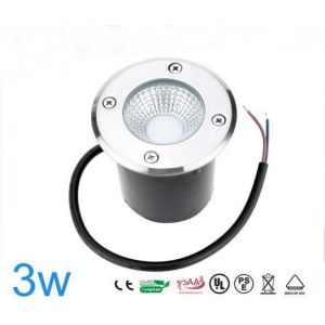 Cheap 2017 Cob 3W LED Underground Light IP67 Landscape Lamps CE ROHS Certified Light Up Shoes for sale