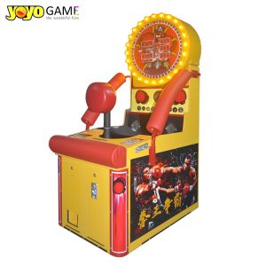 Coin Operated Dragon World Championship Boxing Punch Arcade Game Machine