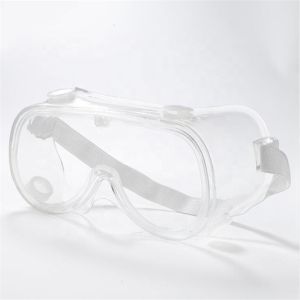 Transparent Medical Safety Goggles Scratchproof Windproof With Elastic Belt