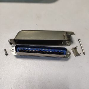 Amphenol 2.16mm Pitch 64 Pin Male Centronic IDC connector with Side Entry metal