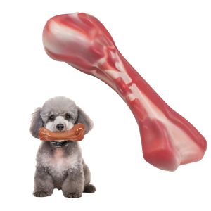Eco Friendly Indestructible Dog Bone TPR Dog Bones For Aggressive Chewers