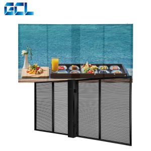 10000hours Life Span Full Color Transparent LED Display For Indoor Advertising