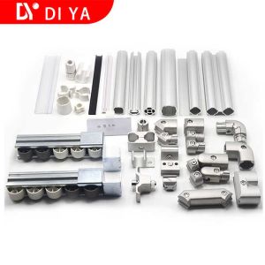 DYJ28-A06 Industrial Aluminum Lean Tube Connector Aluminum Alloy Pipe Lean