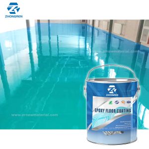 Customized Grey Commercial Epoxy Floor Coating With Self Leveling Properties