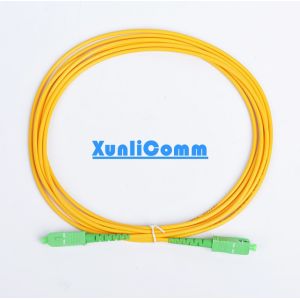Eco Friendly Optical Fiber Jumper SC / APC - SC / APC Low Insertion Loss
