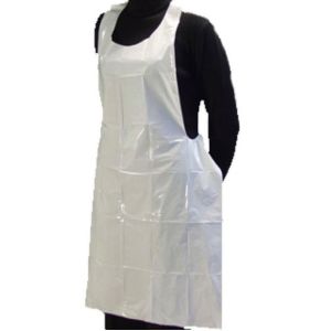 OEM Kitchen Biodegradable Disposable Aprons PBAT Plastic
