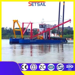 8 Inch Cutter Suction Dredger with 50kw Diesel Engine and Dredging Depth of 8