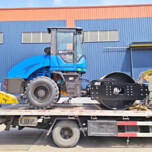 8 Ton Road Roller Single Drum Vibrator Compactor with Factory Direct Cheap Price