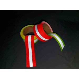 Safety Silver Reflective Webbing Ribbon Tape Trim Strip Sew On 25mm x 50meter