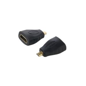 QS AD006，Micro HDMI male to HDMI female Adapter, HDMI A to D adapter