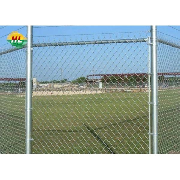 Quality 2mtr X 25mtr Galvanised Chain Link Fencing 50mm X 50mm Mesh 9 Gauge wholesale