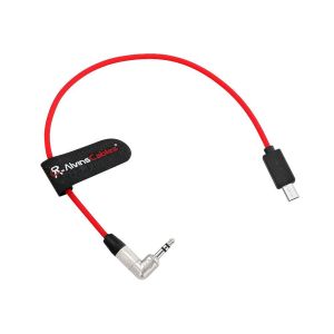 Cheap Alvin's Cables Tentacle Timecode Cable for Sony FX3| FX30| A7S3| A1 Camera, Ultra-Soft 3.5mm TRS to Micro USB Timecode Cable for Tentacle SYNC E 35cm| for sale