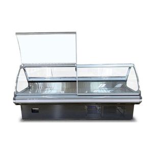 Supermarket Countertop Refrigerated Deli Food Display Case Chiller