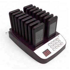 2018 hot sales easy installation wireless queue management  system with 3 kinds of alert modes