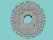 2600/2600tab crate chain driving sprockets thermoplastic injected idlers PA6