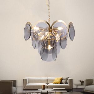 Modern crystal chandeliers living room ring chandelier Diva Mini Chandelier