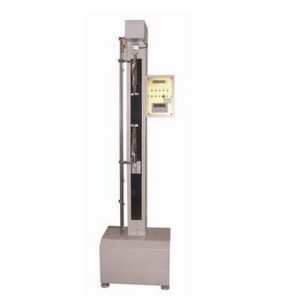 China Single Column Fabric Leather Materials Tensile Strength Testing Machine on sale