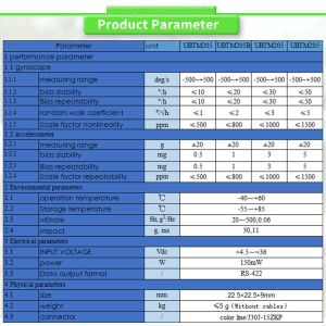 UBTM205Y UNIVO FOG Antenna Stable Attitude and Accurate Fibre Optic Gyroscope