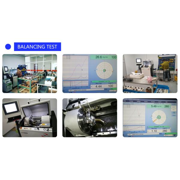 Volvo GT42 Turbo Compressor Wheel For Turbo 452101 With Balancing Test