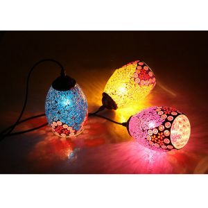 Turkish Style Retro Vintage Pendant Light island lamp single glass pendant