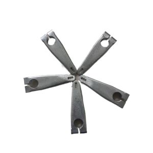 Cheap High-Strength Aluminum Crochet Hook Connecting Rod for Zipper Webbing Machines with ±0.01 mm Precision and Temperature Resistance (-20°C to 80°C) for sale