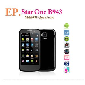 4.5" Star One B943 Quad Core phone MTK6589 IPS 1GB 4GB Dual Camera12MP GPS