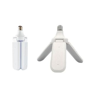 Mothproof Folding Blade LED Lights Bulb Three Leaf For Corridor