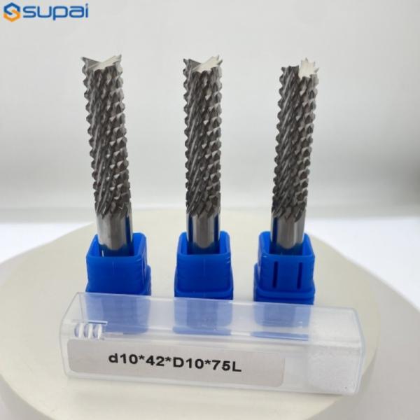 SUPAL Carbide Corn End Mill Customized Cutter with Cutting Edge Angle of 35/38