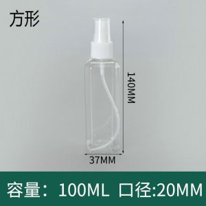 100ml 150ml 200ml Cheap Recycled PET Mist Customized Clear 3oz 6oz Trigger