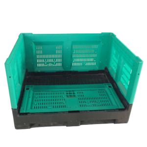 foldable pallet storage containers large plastic warehouse pallet box