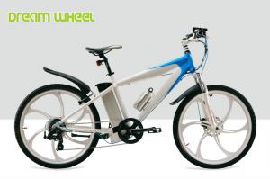 Cheap 36V 250W Electric Mountain Bicycle , Electric Mountain Bike With Suspension for sale