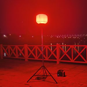 4500lm 7800lm Tripod Work Lamp 60W Balloon Light Tower For Events