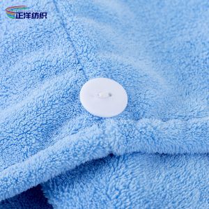 350gsm Reusable Dusting Cloths 35X65cm Multi Color Long Hair Drying Towel Hair