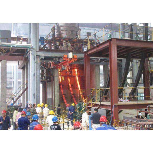 Open Casting / Metering Nozzle CCM Continuous Casting Machine With Ladle Turret