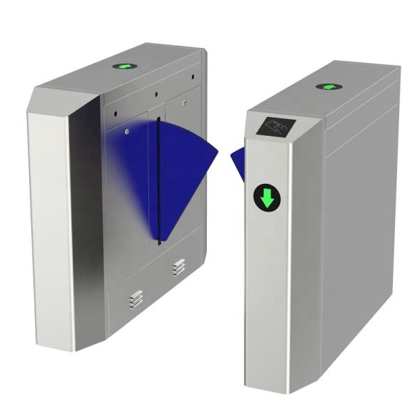 1400*300*1000mm Swing Barrier Face Recognition Turnstile Security Access Control