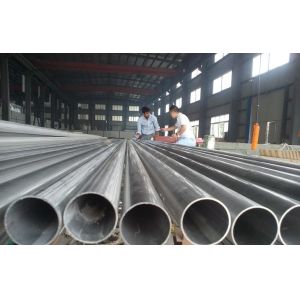 Pickled Boiler Welded Stainless Steel Heat Exchanger Tube SS201 SS304 SS304L