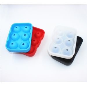 Food Grade Silicone 6 Hole Ice Ball Mold The Sustainable Choice for Ice Cream