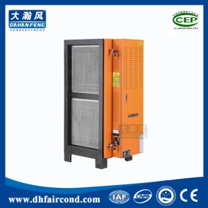 Commercial ESP kitchen smoke air purifier ionizer electrostatic precipitator