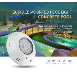 China 12V 1300ma 1100LM Waterproof Led Pool Light 12W IP68 SMD5730 on sale