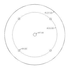 50W 105 LM/W 220V DOB AC LED Module PCB PCBA For Explosion-Proof Lights
