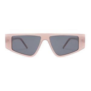 Flat Top Acetate Frame Sunglasses Custom Irregular Metal Frame Sunglasses Womens