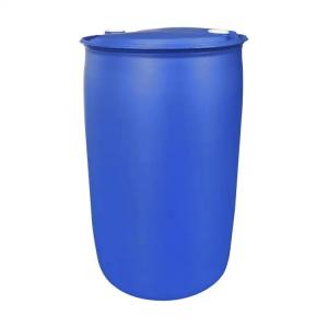 China Storage HDPE Plastic Container Packaging 220 Litre Blue Plastic Barrel on sale