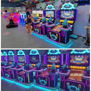 Kids Pusher Arcade Shooting Gun Game Machine Suitable for Ages 8 Years All Plug