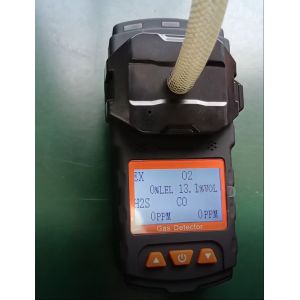 Electronic Portable Toxic Personal Multi Gas Detector 4 Gas Monitor For