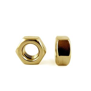 Metric Thread M10 Copper Hex Nut High Precision Hex Nut For Heavy Industry