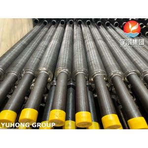 ASTM A179 Wound L Type Fin Tube For Boiler and Heat Exchanger