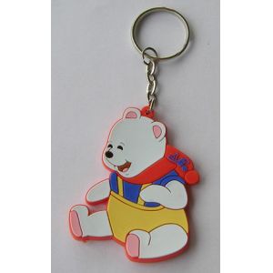 29x33x33cm Fashional Custom Rubber Keyrings Nonpoisonous For Body