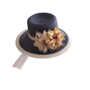 Customize Wholesale Summer Wide Brim Sun Hat Natural Straw Hats Custom Beach