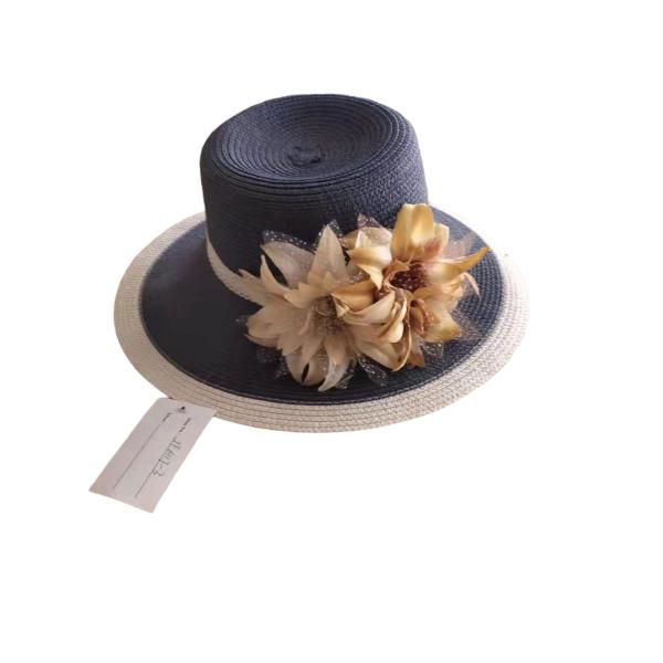 Customize Wholesale Summer Wide Brim Sun Hat Natural Straw Hats Custom Beach