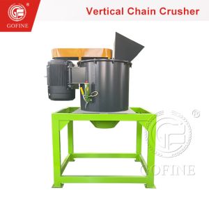 China Drying Chicken Manure Organic Fertilizer Compost Chain Mill Crusher on sale
